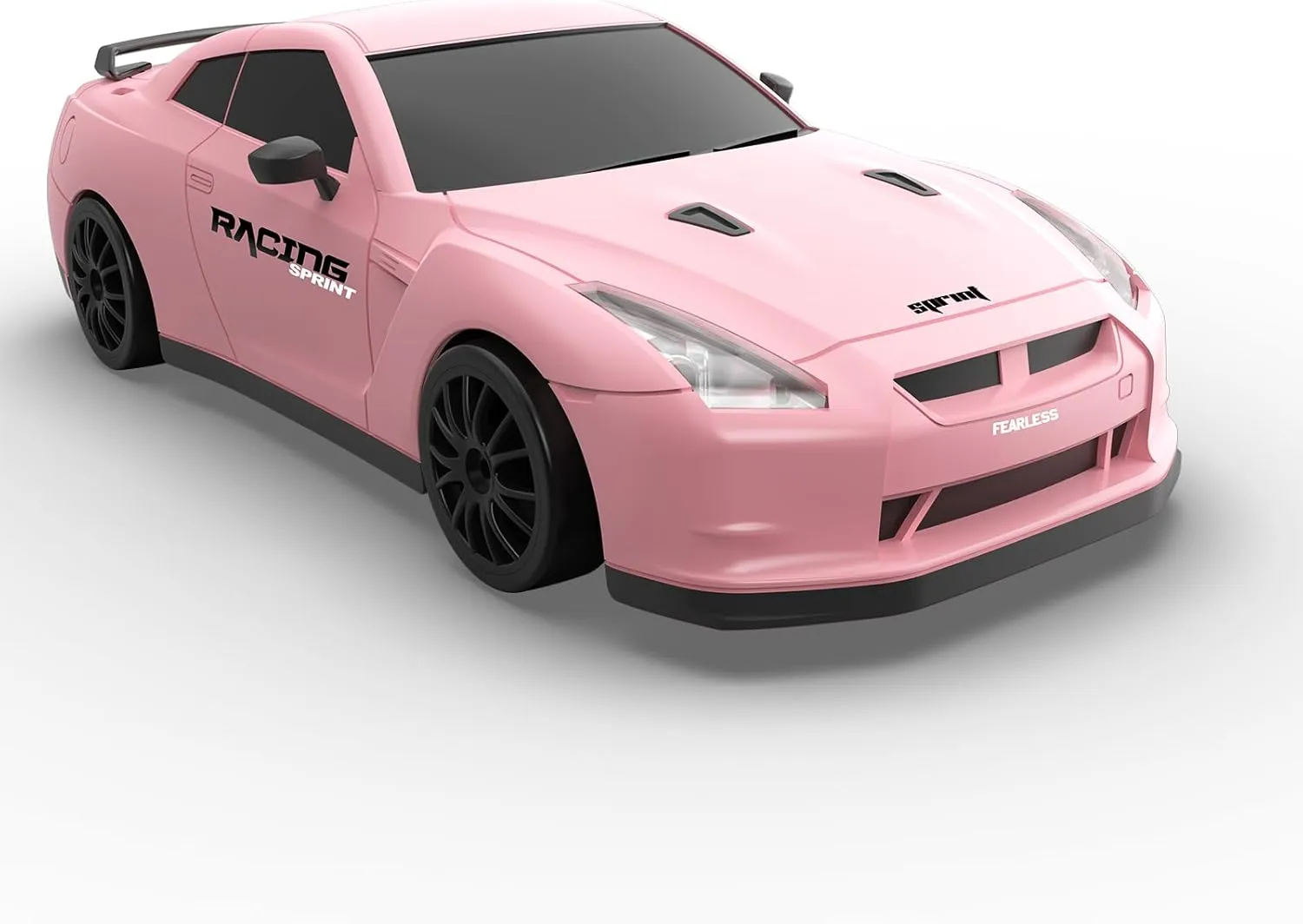 Remote Control Car RC Drift Car 2.4GHz 1:24 Scale 4WD High Speed RC Cars Vehicle with LED Lights Batteries and Drifting Tires Racing Sport Toy Cars for Adults Boys Girls Kids Gift