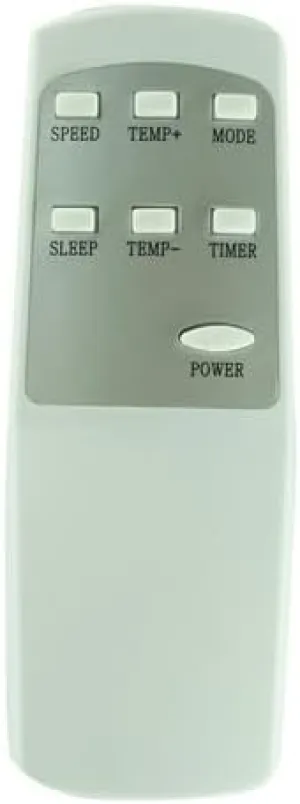Remote Control for Premium PPA9004J & TROTEC （PAC 2010 SH）（PAC 3800 S） Window Portable Room Air Conditioner