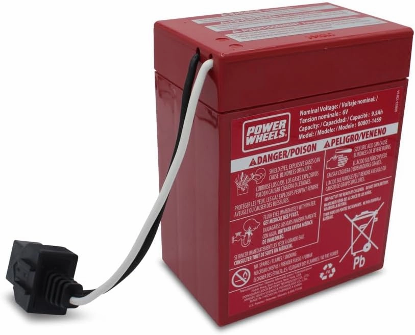 Replacement For CARTOON NETWORK WACKY RACING STOCK CAR POWER WHEELS BATTERY by Technical Precision