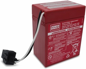 Replacement For CARTOON NETWORK WACKY RACING STOCK CAR POWER WHEELS BATTERY by Technical Precision