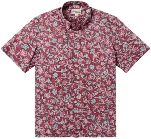 Reyn Spooner Men's Sentosa Classic Button Front Shirt, Cranberry