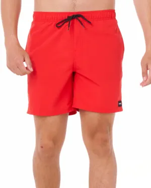 Rip Curl Men's 17" Volley Boardshorts – Elastic Waist Swim Trunks with Fast-Drying Stretch Fabric and Pockets
