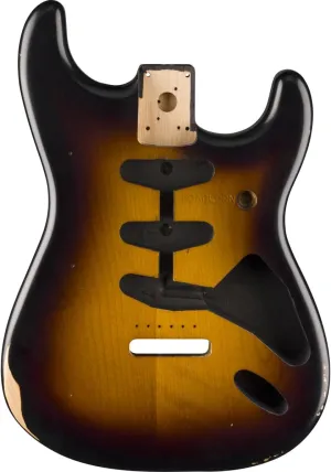 Road Worn� 50's Stratocaster� SSS Alder Body, 2-Tone Sunburst