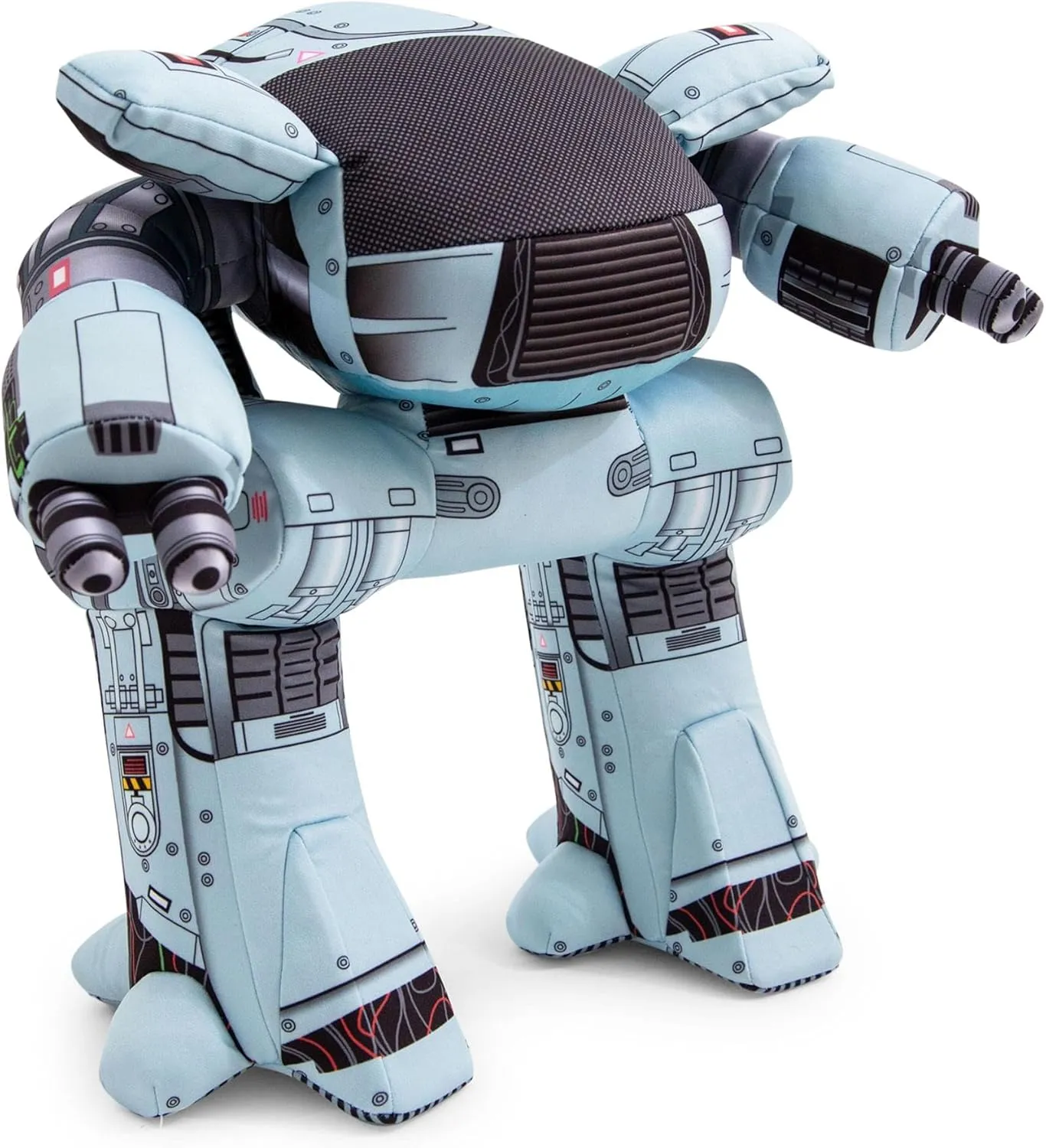 Robocop ED-209 12-Inch Collector Plush Toy | Large Soft Stuffed Animal for Cuddling