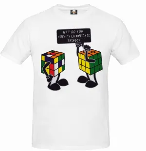 Rubik's Cube T-Shirt For Men's
