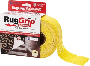 Rug Gripper Tape for Area Rugs and Runners (2.5" x60ft)