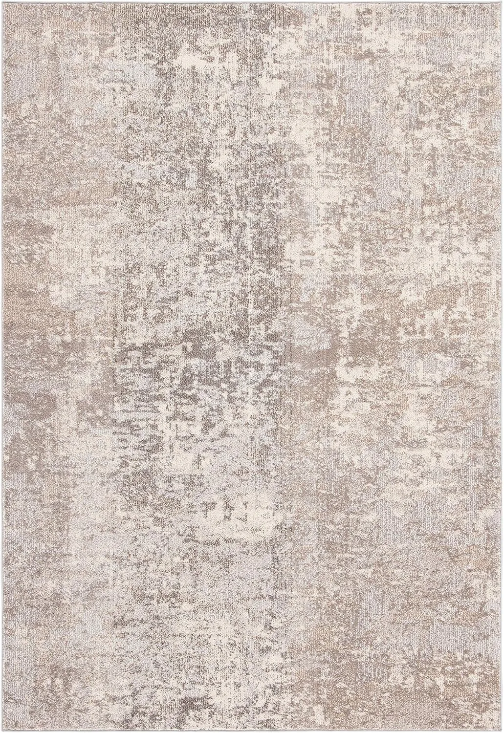 SAFAVIEH Madison Collection 8' x 10' GreyBeige MAD471G Modern Abstract Non-Shedding Living Room Bedroom Area Rug
