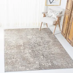 SAFAVIEH Madison Collection 8' x 10' GreyBeige MAD471G Modern Abstract Non-Shedding Living Room Bedroom Area Rug