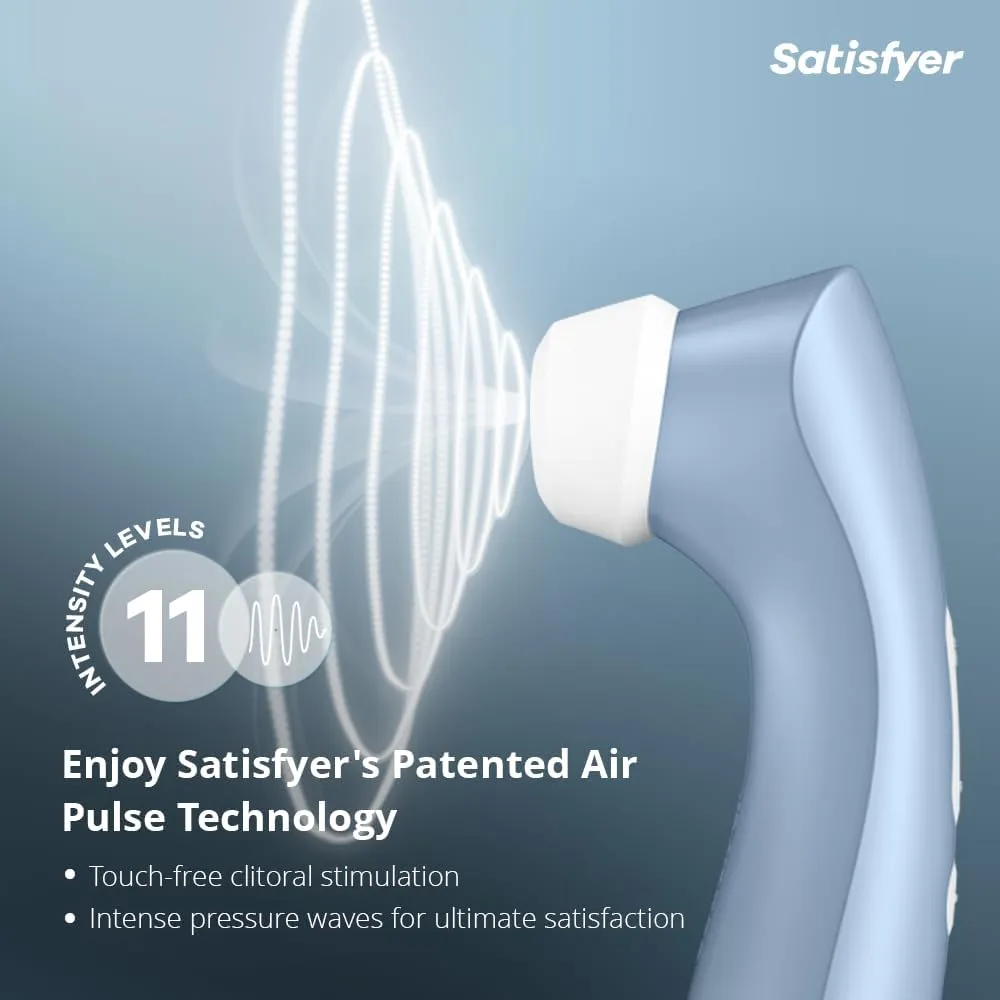 Satisfyer Pro 2  Vibrator Sex Toy | Adult Toys for Women | Best Sucking Clitoral Stimulation Vibrator | Vibrating Sexual Pleasure Device | Stimulation Vibrators | Female Wellness Tools (Blue)