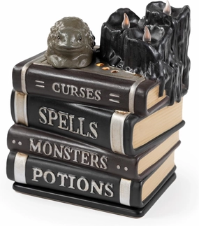 Scentsationals Wax Melt Warmer, Wax Warmer for Scented Wax Melts - Halloween Collection Book of Spells - Candle Wax Melter for Fragrance Cubes and Tarts