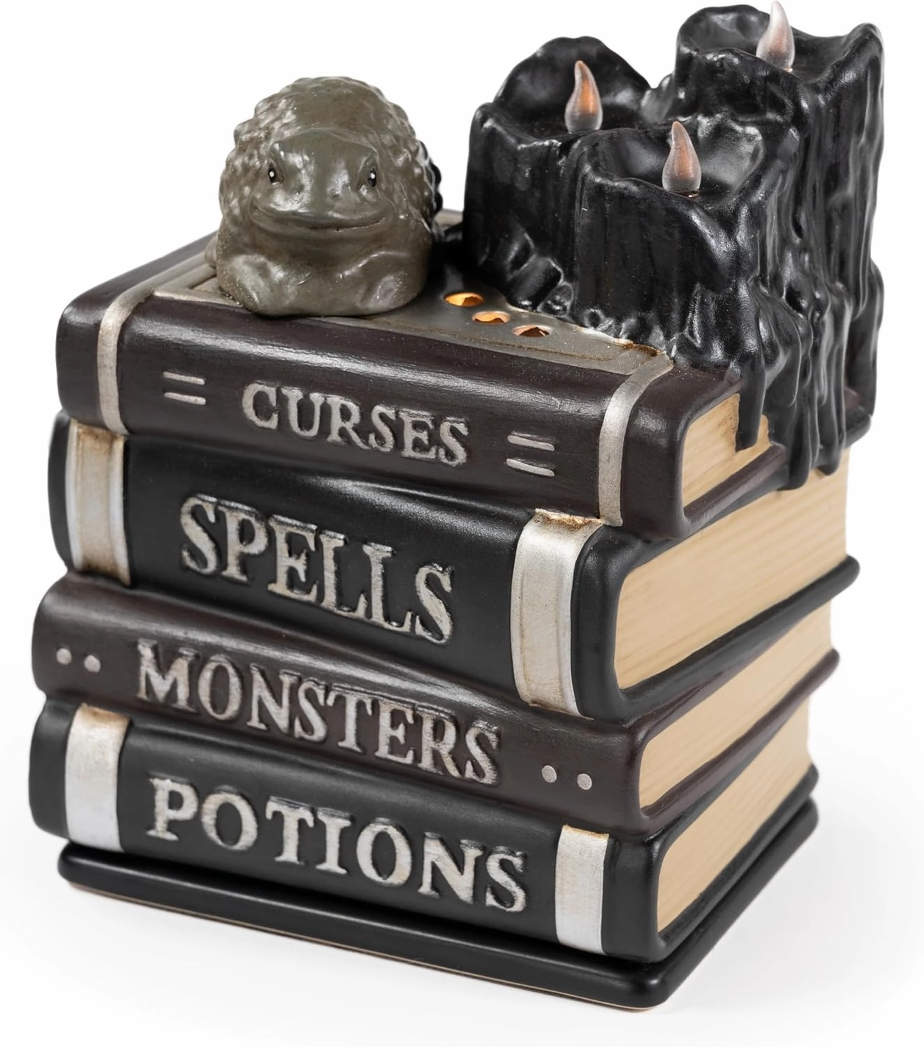 Scentsationals Wax Melt Warmer, Wax Warmer for Scented Wax Melts - Halloween Collection Book of Spells - Candle Wax Melter for Fragrance Cubes and Tarts