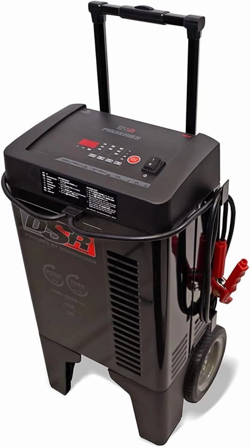 Schumacher Electric DSR123 ProSeries Car Battery Charger - 250 Peak Amps - 24v / 12v Battery Charger - Fully Automatic Engine Starter & Battery Maintainer