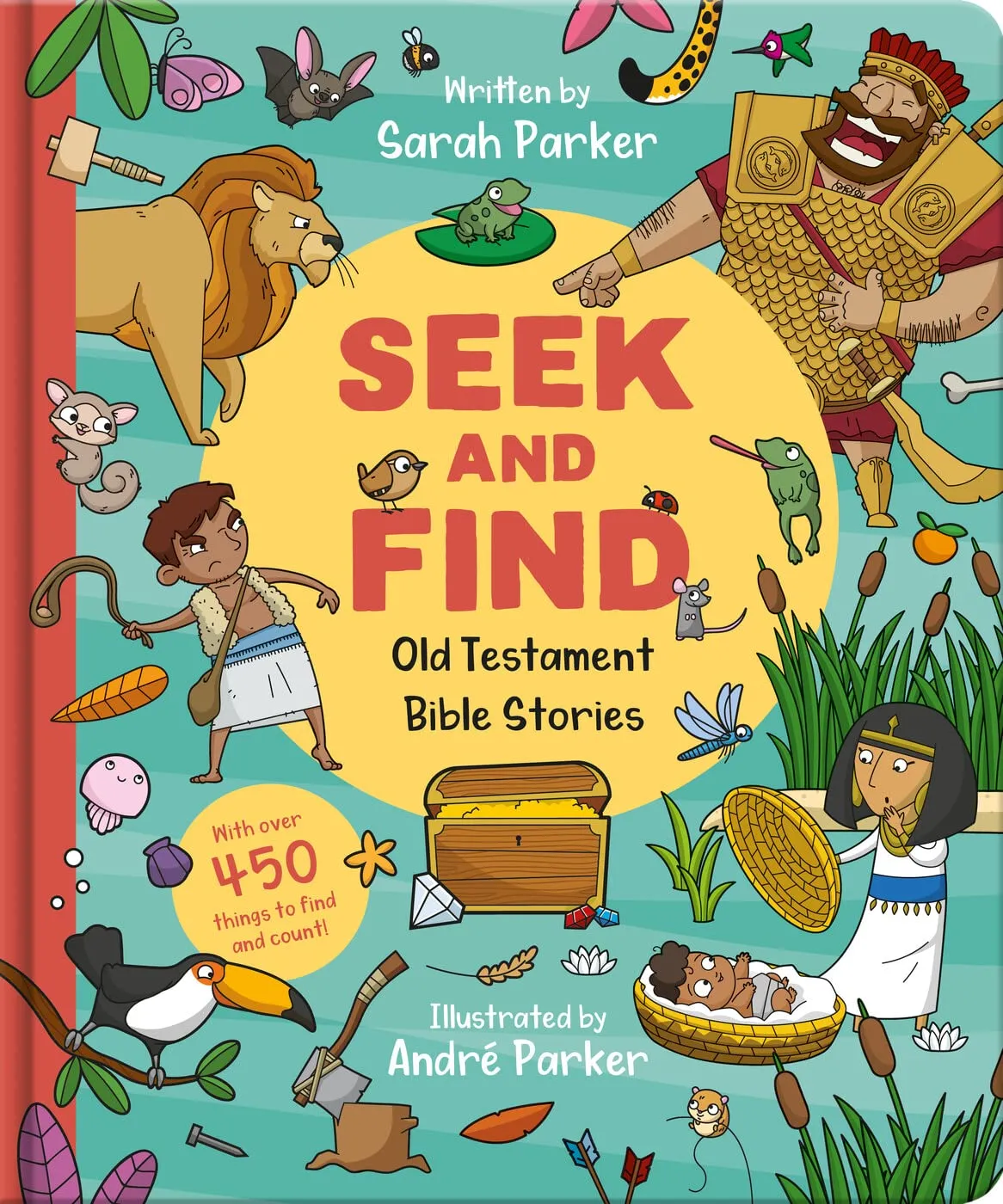 Seek and Find: Old Testament Bible Stories: With over 450 things to find and count! (Fun interactive Christian book to gift kids ages 2-5) Board book – Picture Book, May 1, 2020