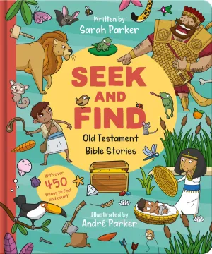 Seek and Find: Old Testament Bible Stories: With over 450 things to find and count! (Fun interactive Christian book to gift kids ages 2-5) Board book – Picture Book, May 1, 2020
