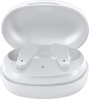 SENTRY OSE Wireless Stem Earbuds, Active Noise Canceling, -20 dB of Sound Reduction, Portable Charging Case, 10 Hours Playtime, Touch Controls, Built in Microphone, with USB C Charging Cable (White)