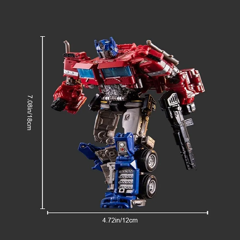 Setype Deformed Car Robot Toy, 8-inch Collectible Action Figure, Alloy   ABS, Transforms into Toy, No Batteries Required