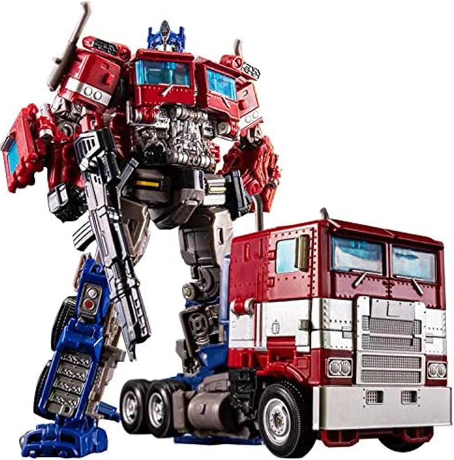 Setype Deformed Car Robot Toy, 8-inch Collectible Action Figure, Alloy   ABS, Transforms into Toy, No Batteries Required