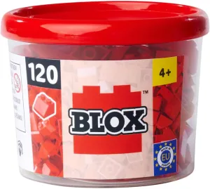 SIMBA Blox 120 Roof Blocks in Red, Building Blocks for Children from 3 Years, High Quality, Clamping Blocks, Fully Compatible with Many Other Manufacturers
