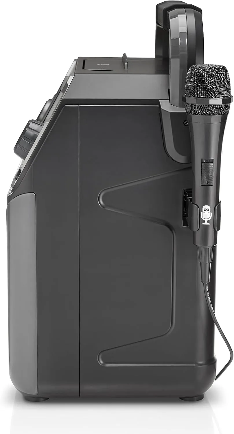 Singing Machine Karaoke System-Portable, Black (STVG789BK)