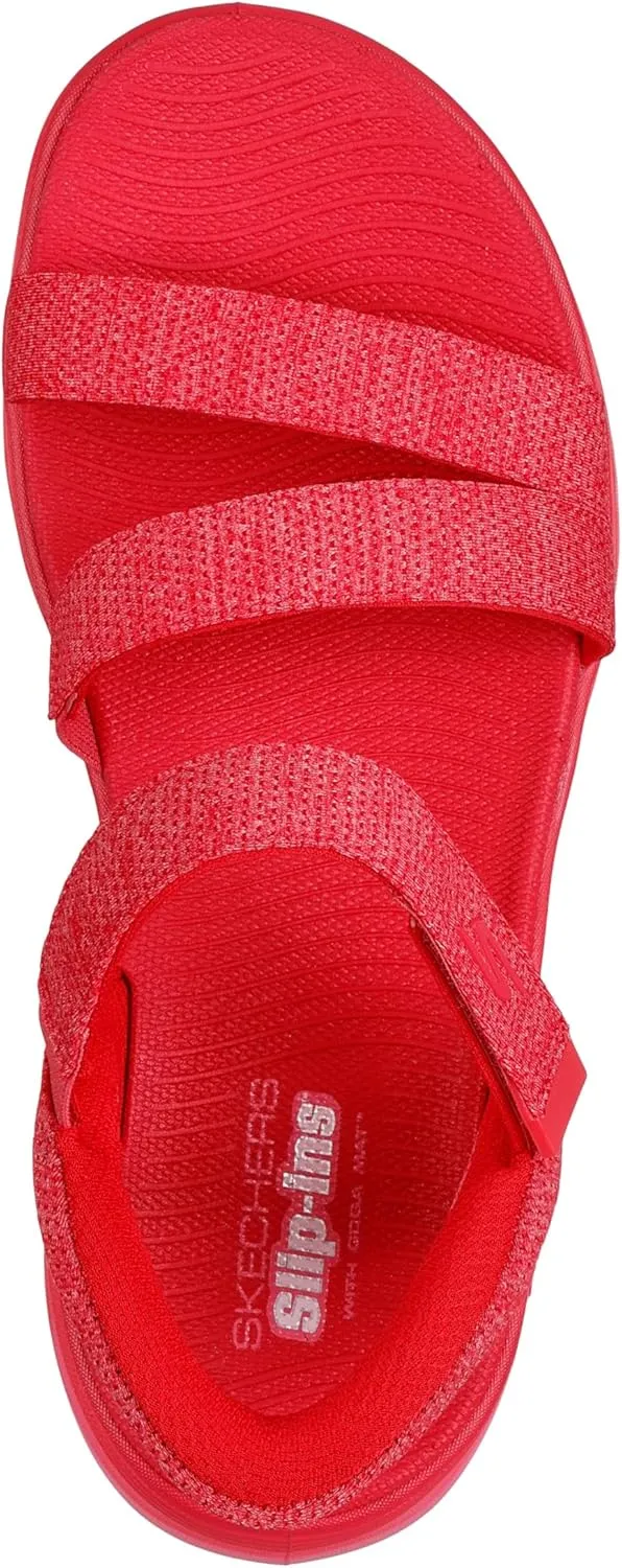 Skechers Women's On-The-go Glide Step 2.0 Hands Free Slip-ins Sandal-Giselle Fisherman