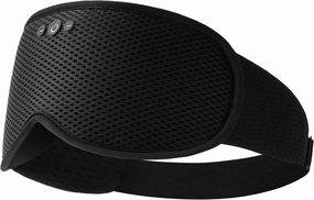 Sleep Headphones, Sleep Mask with Bluetooth Headphones, Ventilated Fabric, Adjustable Fit, 100% Blackout 3D Contoured Eye Cups, Sleeping Headphones for Side Sleepers