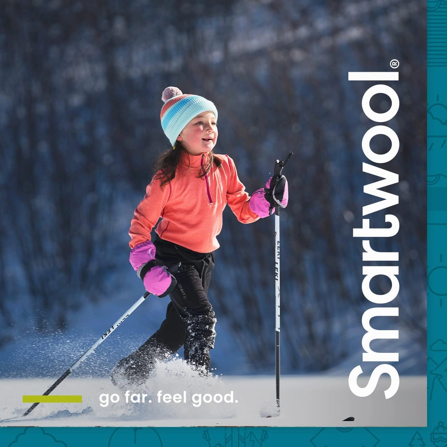 Smartwool Kid's Classic Thermal Merino Base Layer Crew