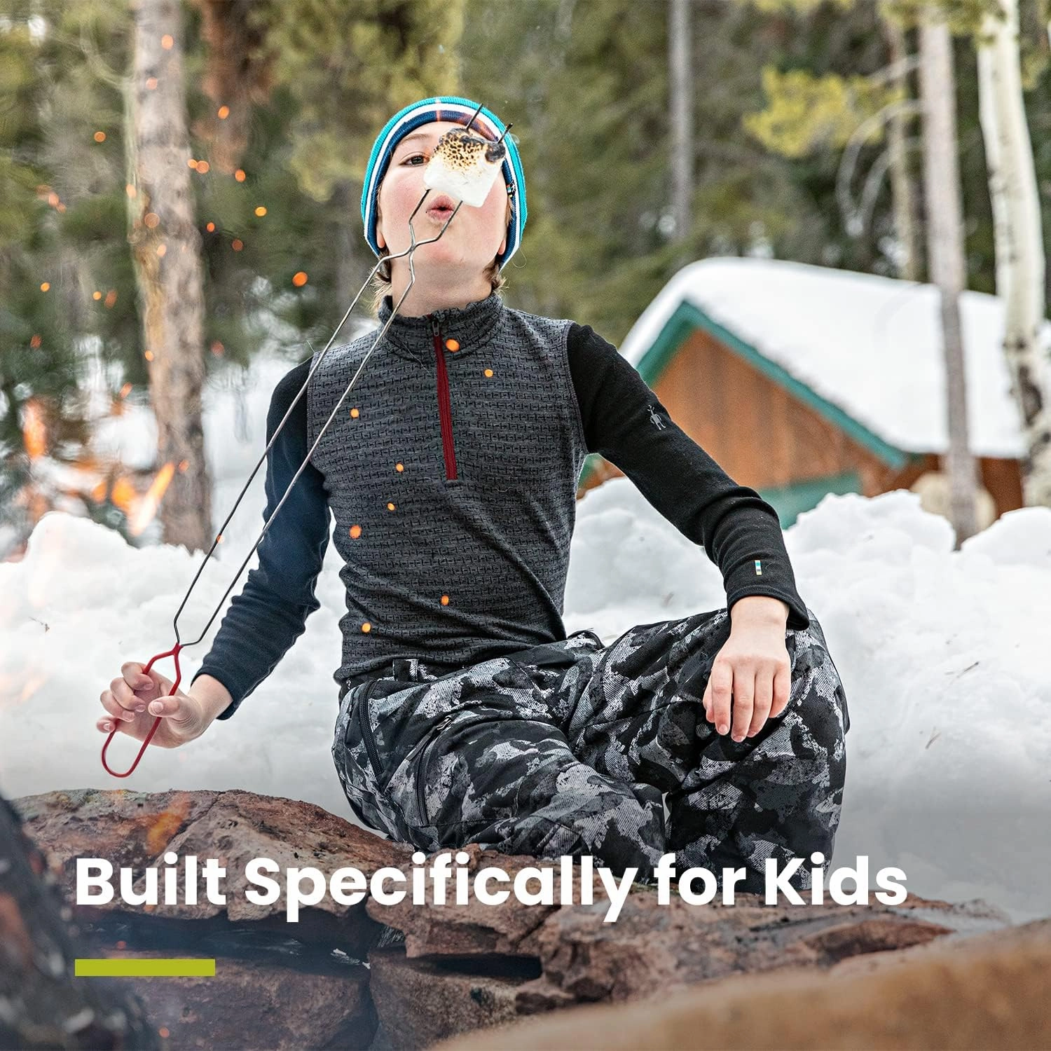 Smartwool Kid's Classic Thermal Merino Base Layer Crew
