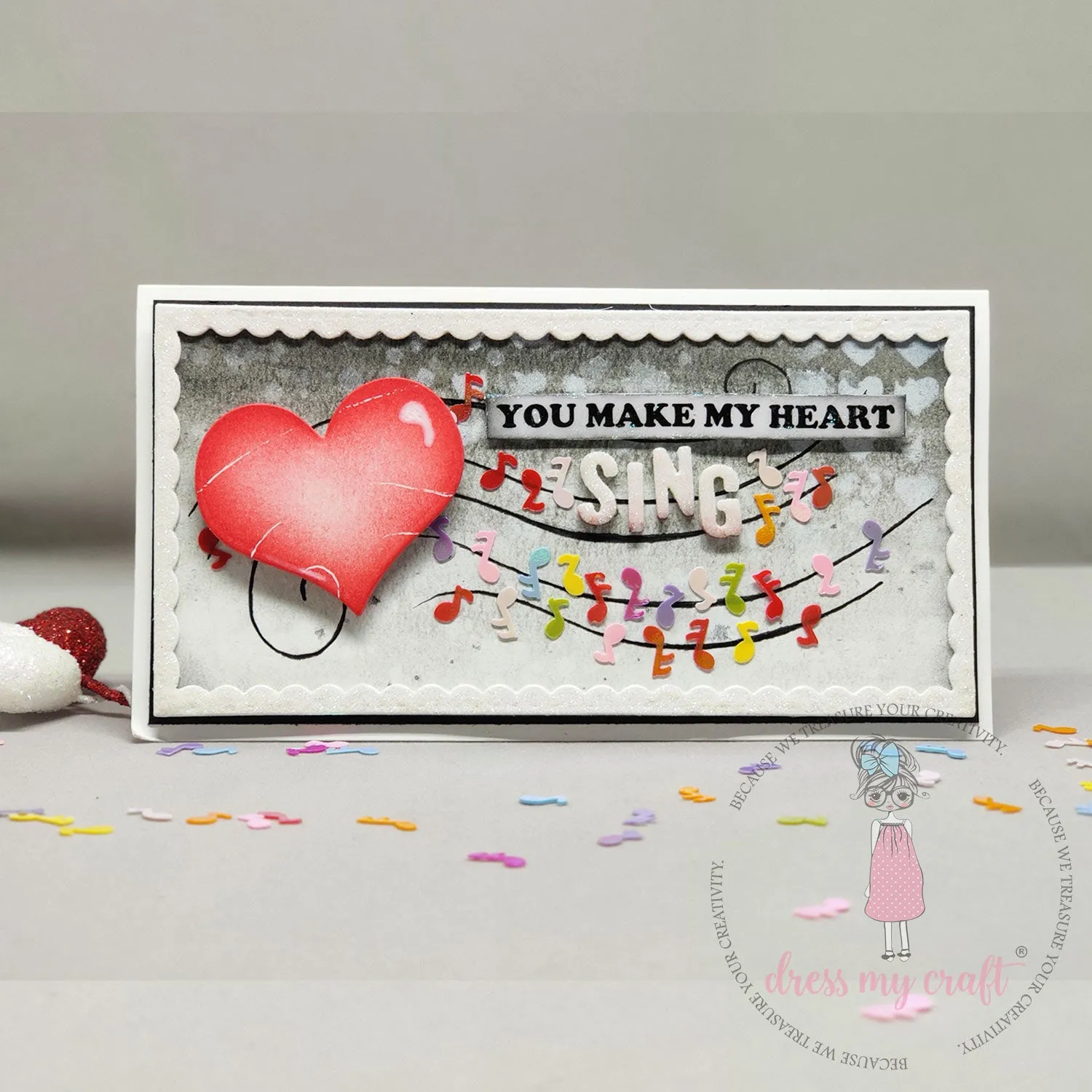 Sparkling Musical Notes - 6gm