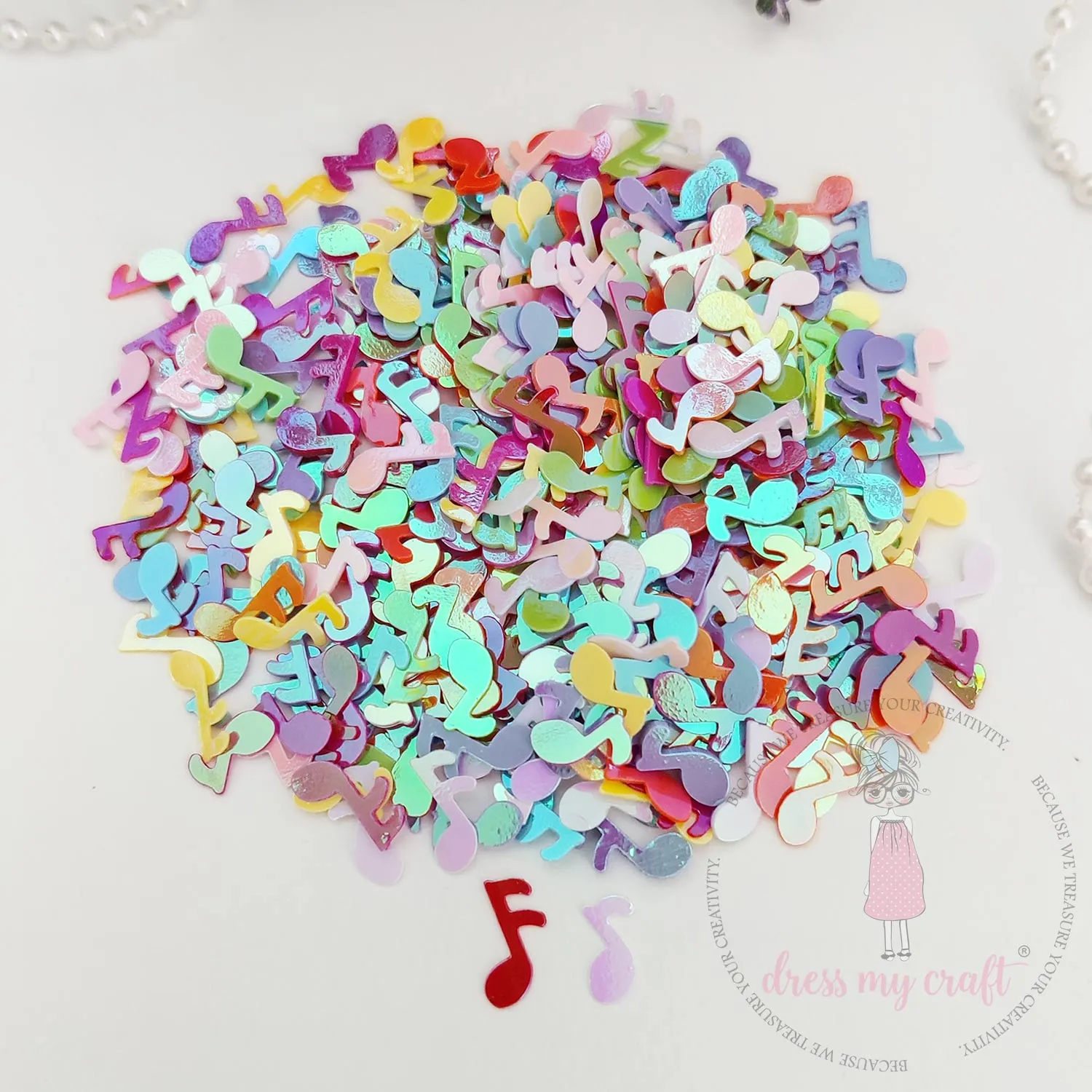 Sparkling Musical Notes - 6gm