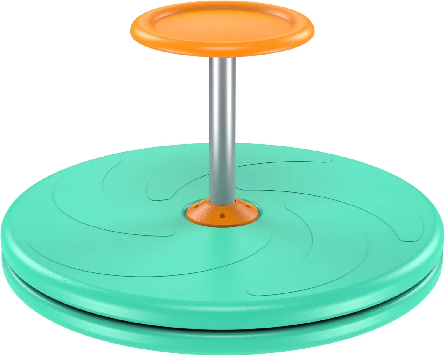 Spinner-X Seated Spinner Sensory Toy, Sit Spinner Toy Bigger Size and Durable Material for Kids- Ages 3 and up (Green) by BARNEY KAITE BS…
