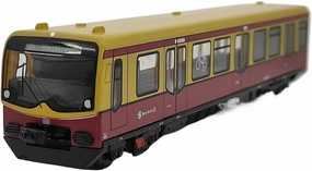 Sports Car Building Kits 1/120 Scale for DB Train Berlin S-Bahn BR481 Nr Regional TT Train Model Collectible Toy Souvenir Display for Home Or Office Décor