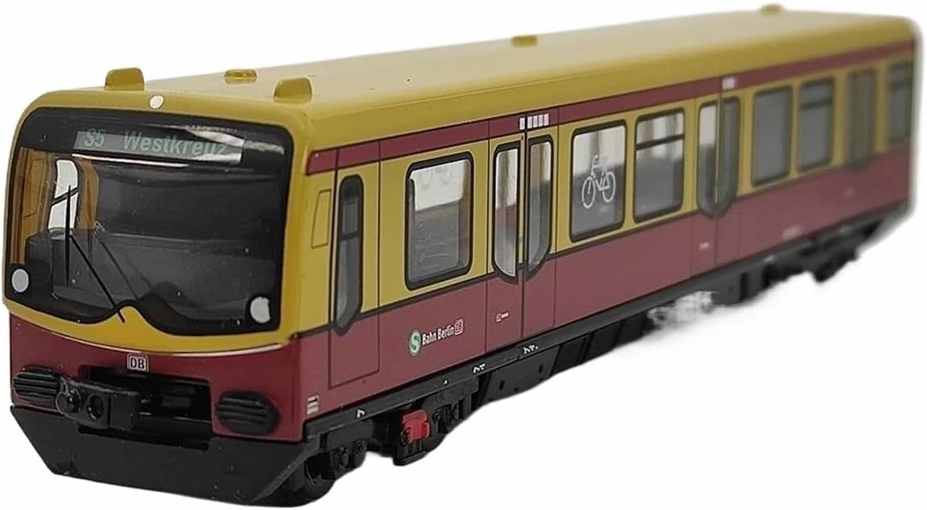 Sports Car Building Kits 1/120 Scale for DB Train Berlin S-Bahn BR481 Nr Regional TT Train Model Collectible Toy Souvenir Display for Home Or Office Décor
