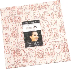 Stacy Iest HSU Dog Daze Layer Cake 42 10-inch Squares Moda Fabrics 20840LC