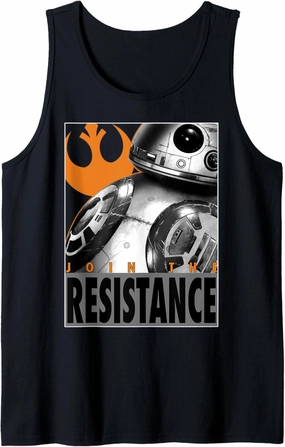 Star Wars BB-8 Join The Resistance Poster Tank Top