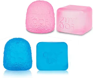 Stress Cube Squishy Balls - Collectible Fudge Candy- Soft Sensory Fidget Toy - (Set of 2) - Slow Rising Stress Balls Stretchy Fidget Fudge Cube for Anxiety Stress Relief（Random Color）