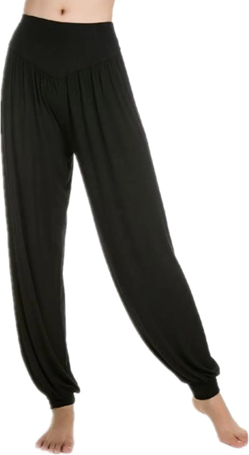 Super Soft Woman Modal Harem Pants Elastic Yoga Pants Dance Pants Sport Pants
