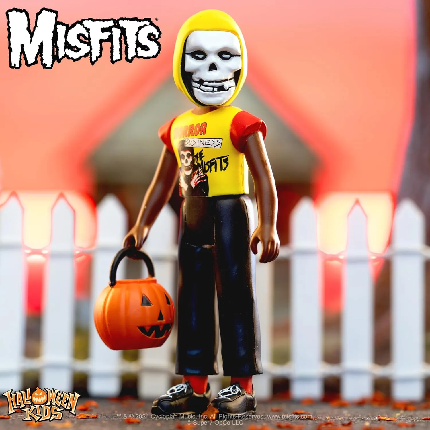 Super7 Halloween Kids Misfits Boy Horror Business - 3.75" Misfits Action Figure with Accessory Classic Music Collectibles and Retro Toys