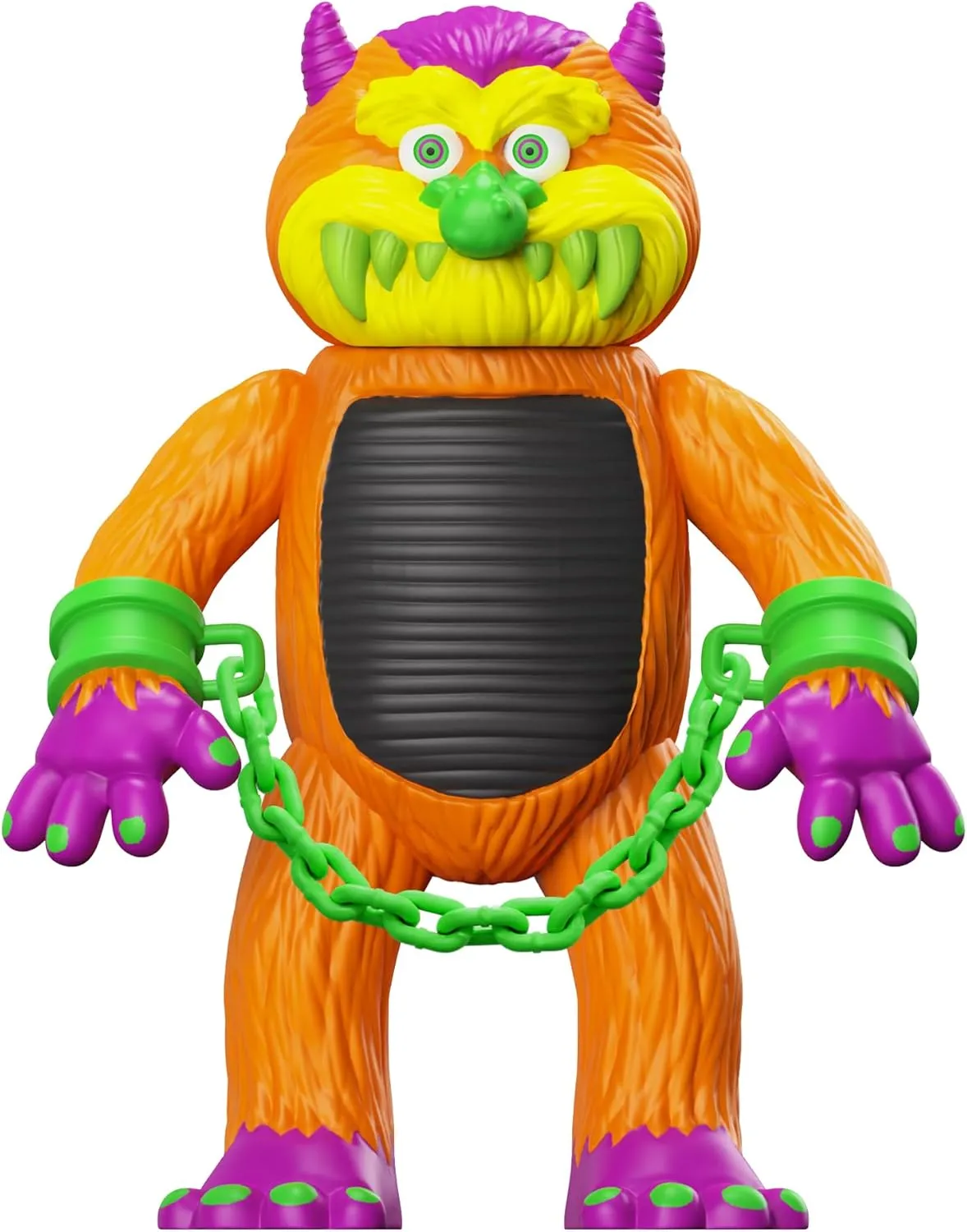 Super7 My Pet Monster (Orange/Black) - 3.75" My Pet Monster Action Figure Cartoon Collectibles and Retro Toys