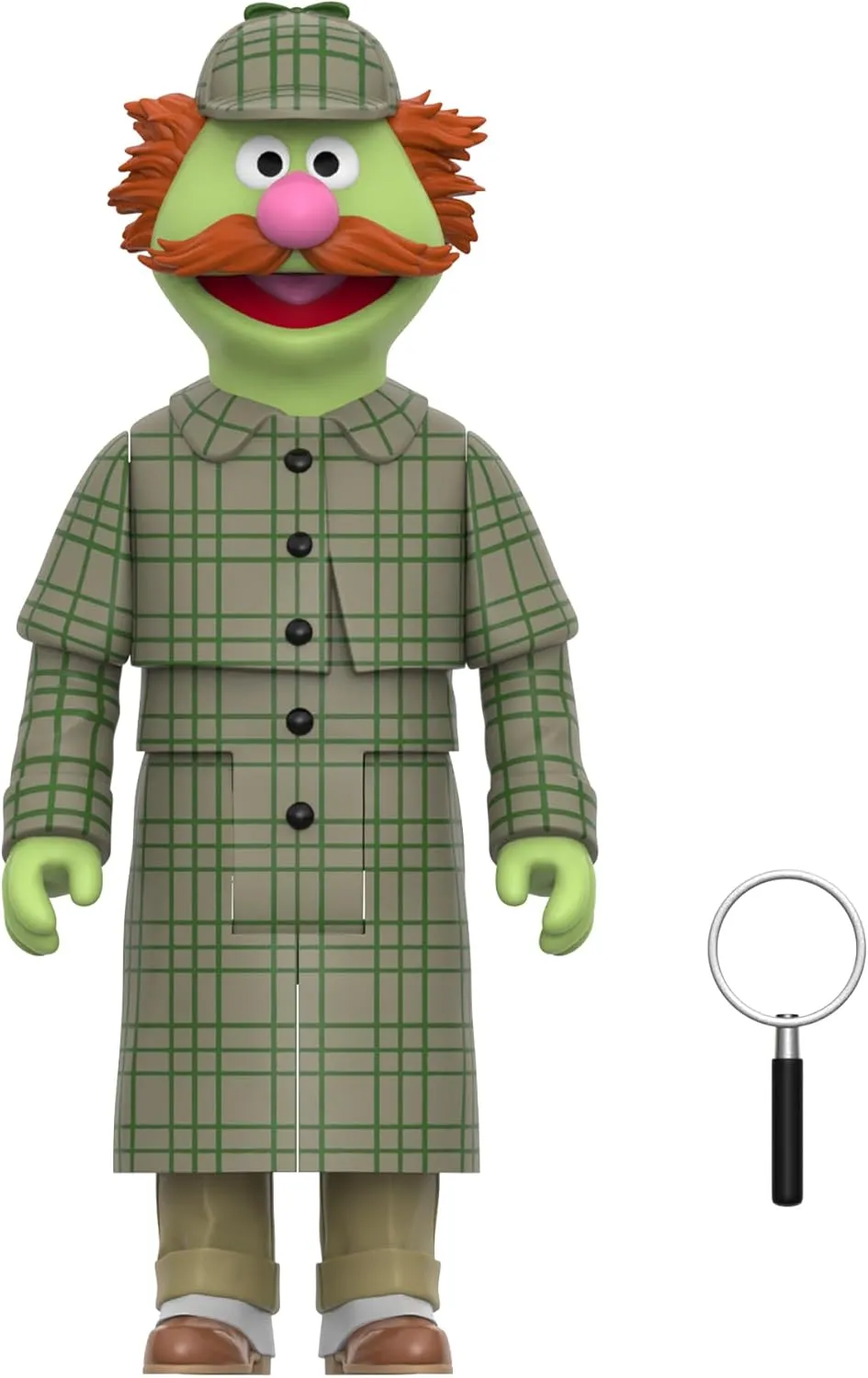 Super7 Sesame Street Sherlock Hemlock - 3.75" Sesame Street Action Figure with Accessory Collectibles and Retro Toys