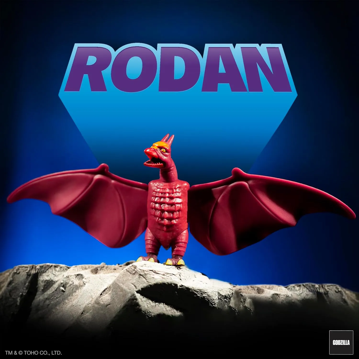 Super7 Shogun Toho Rodan - 3.75" Toho Action Figure Classic Movie Collectibles and Retro Toys