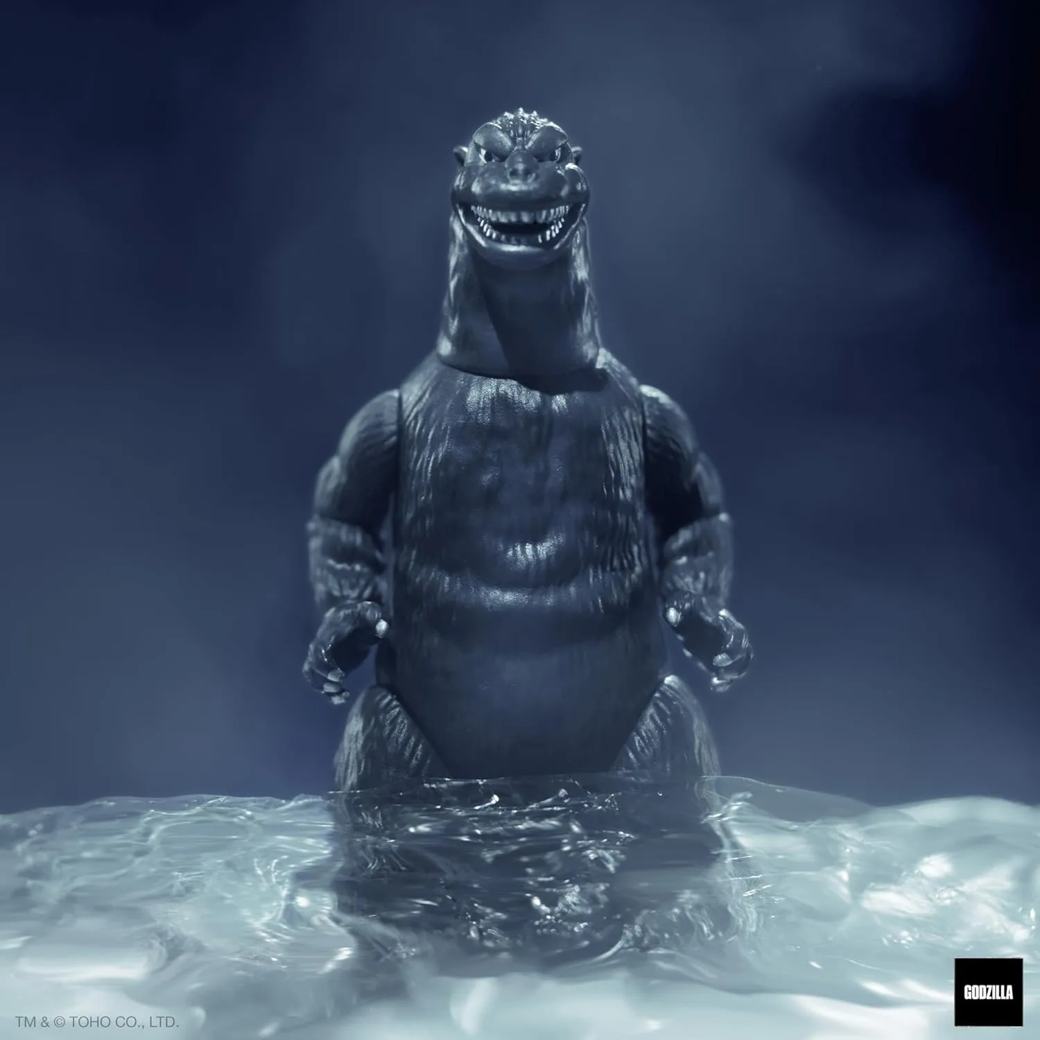 Super7 Toho Godzilla '54 (Silver Screen with Oxygen Destroyer) - 3.75" Toho Godzilla Action Figure with Accessory Classic Movie Collectibles and Retro Toys
