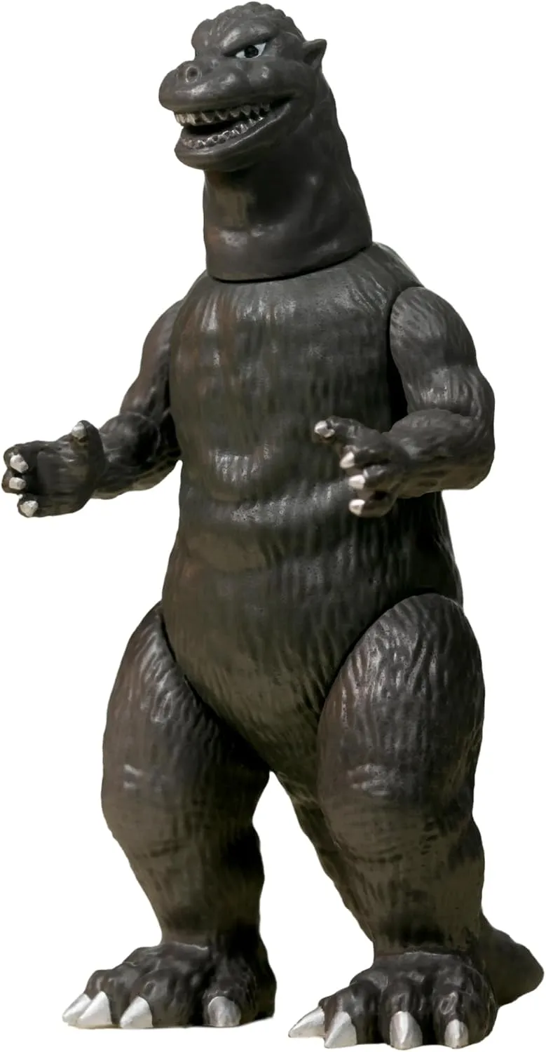 Super7 Toho Godzilla '54 (Silver Screen with Oxygen Destroyer) - 3.75" Toho Godzilla Action Figure with Accessory Classic Movie Collectibles and Retro Toys