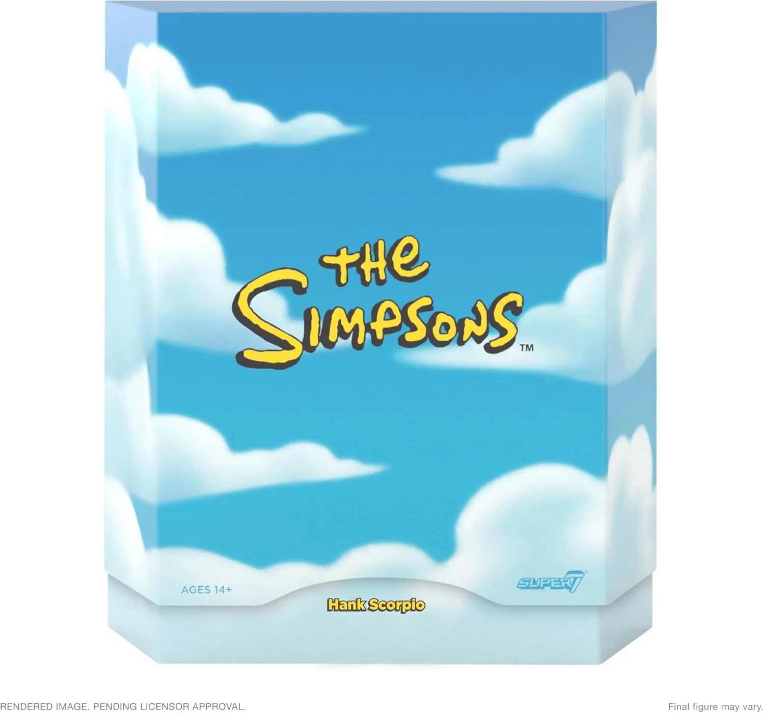 Super7 Ultimates The Simpsons Hank Scorpio - 7" The Simpsons Action Figure with Accessories Classic TV Show Collectibles and Retro Toys