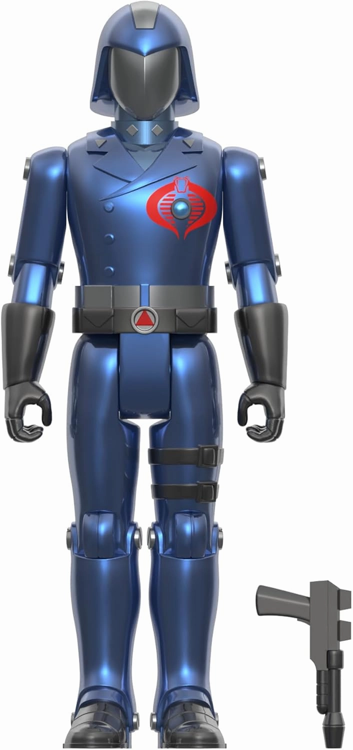 Super7 G.I. Joe Cobra Commander (Funhouse Robot) - 3.75 in Reaction Figure