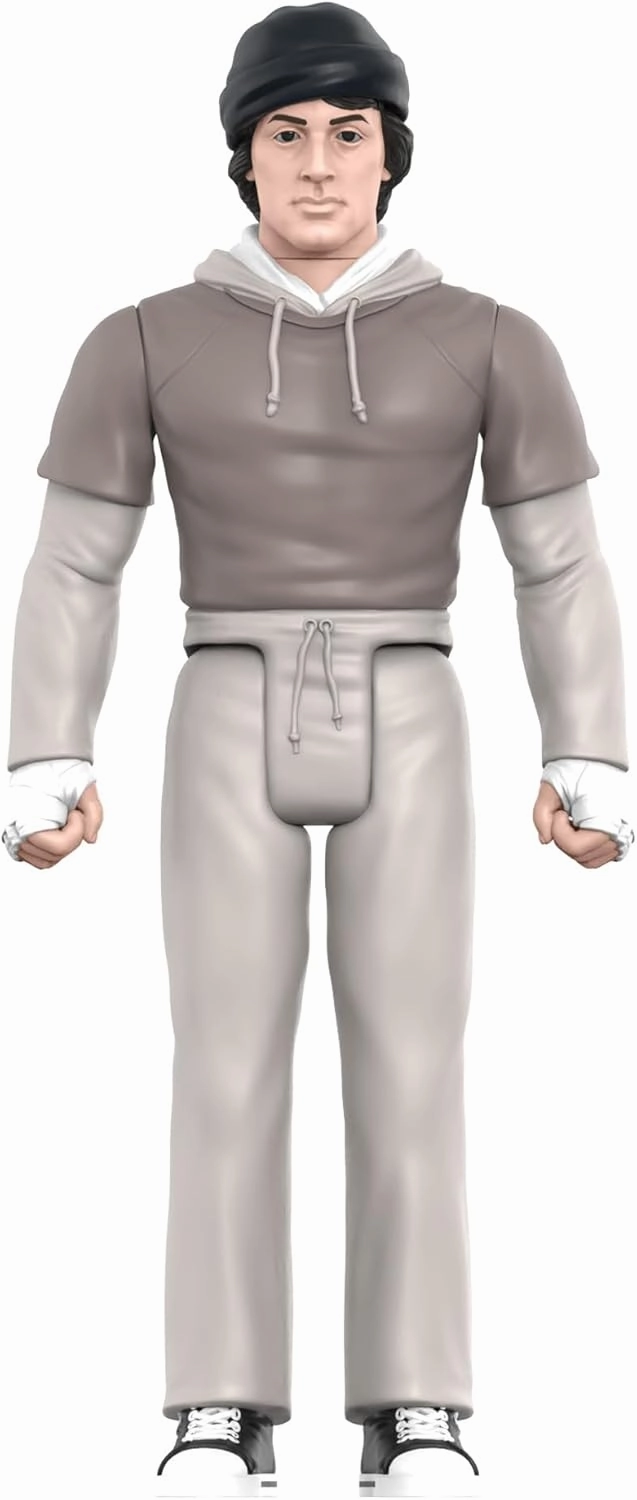 Super7 Rocky Balboa (Workout) - 3.75" Rocky Action Figure Classic Movie Collectibles and Retro Toys