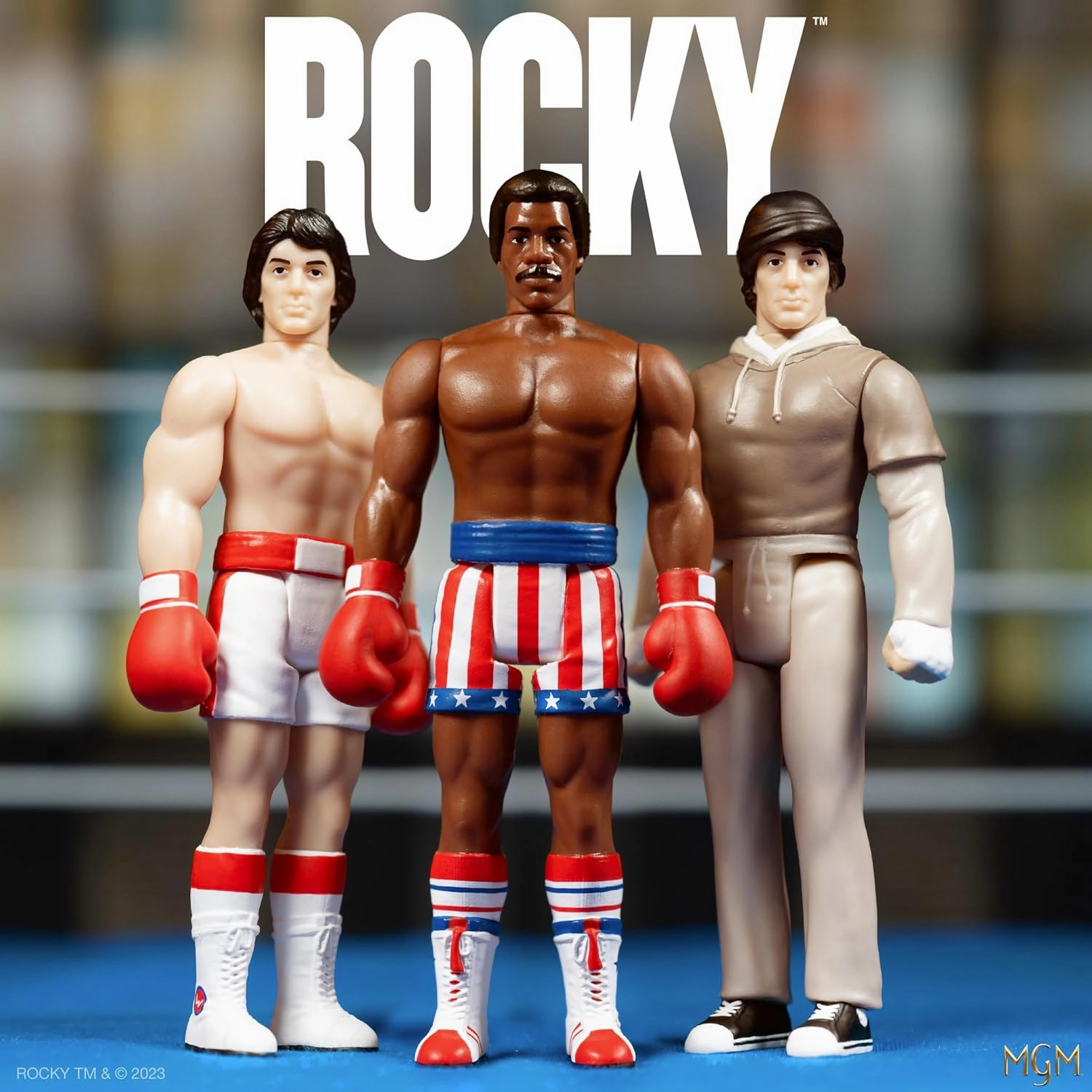Super7 Rocky Balboa (Workout) - 3.75" Rocky Action Figure Classic Movie Collectibles and Retro Toys