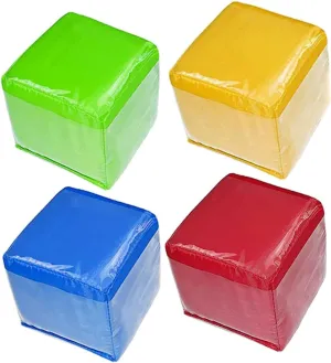 SUPVOX 4pcs Dice Educational Game Tool for Blocks for Concentration Memory Development for Classroom Individual Play