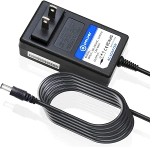 T POWER 12V Charger for Westinghouse WGen9500, WGen12000, WGen3600DF, iGen4500, WPro12000, WPro8500 Generators - 12V DC Adapter - 14.4W - 1.2A - 2-Pin Connector - Black - T POWER Brand