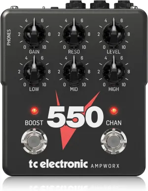 TC Electronic Ampworx V550 Preamp Pedal