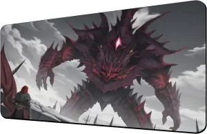 TCG Playmat, AI Paintings Game Mat, Mousepad Compatible for DTCG CCG RPG Card Game Playmats Board Game TCG Playmat Table Mats Games Size 24 x 14 inches AI Painting Playmat054